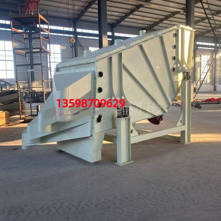 礦用篩石塊振動(dòng)篩分機(jī)械石子篩選機(jī)不銹鋼直線篩黑曜巖分級(jí)直線振動(dòng)篩