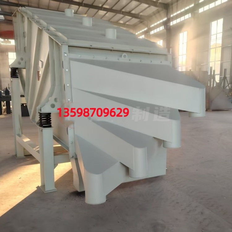 礦用篩石塊振動(dòng)篩分機(jī)械石子篩選機(jī)不銹鋼直線篩